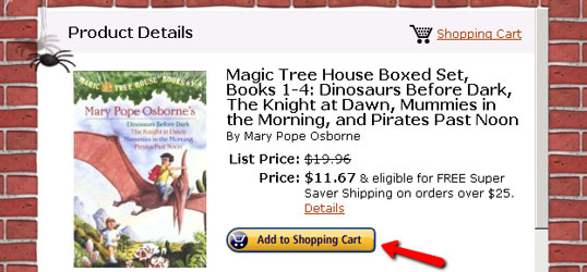 Magc Tree House Boxed Set Books 1-4